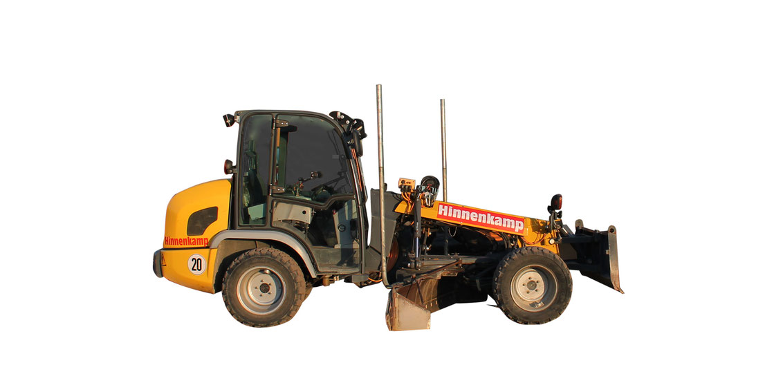 Minigrader aus dem Maschinenpark von Hinnenkamp