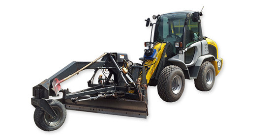 Radlader-Grader aus dem Maschinenpark von Hinnenkamp